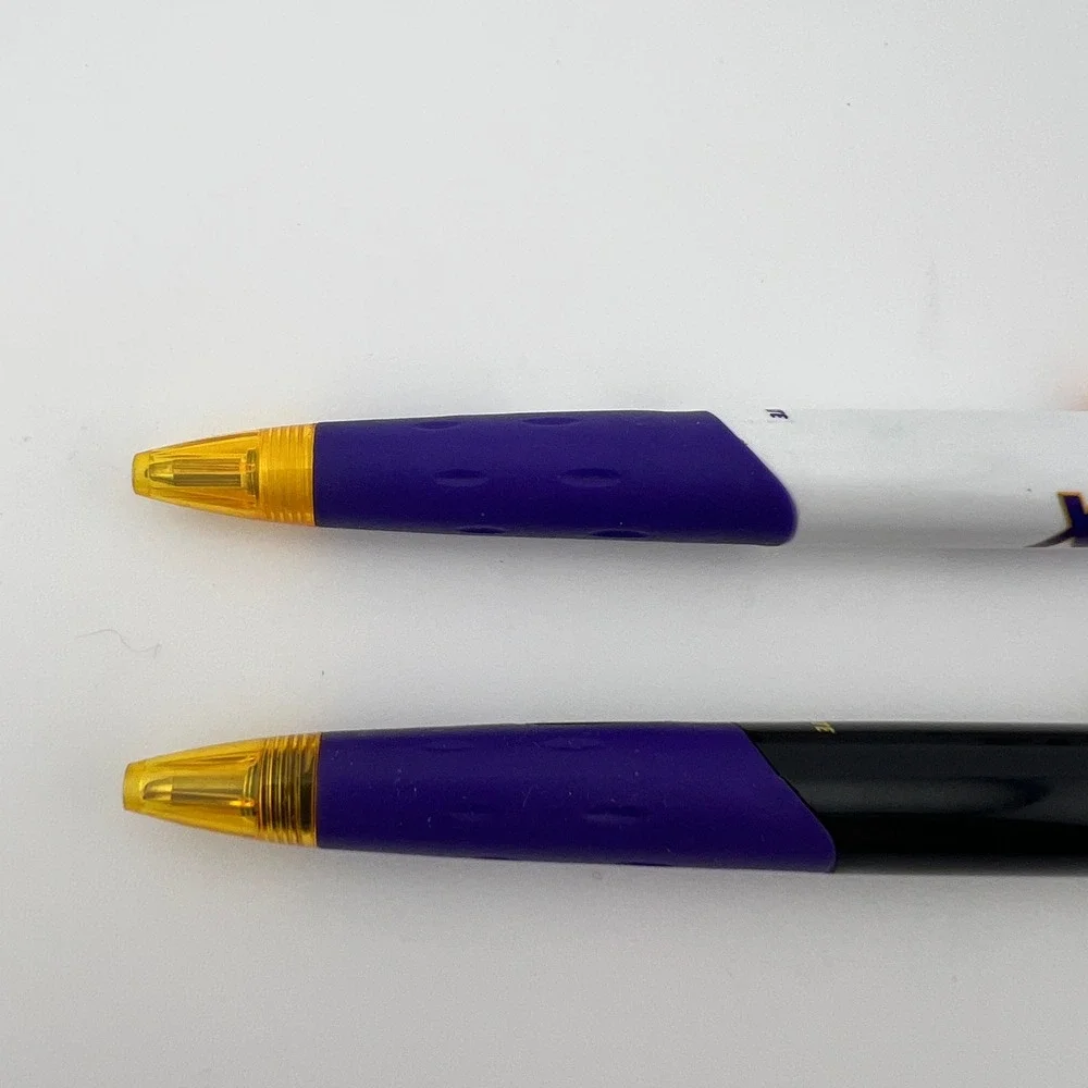 Xyzal Ballpoint Pens Pharmaceutical Promo 2010s Blue Ink 2pc PaperMate Blk Wht